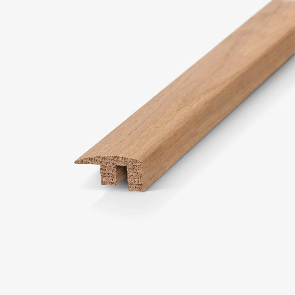 Liberty Floors 19mm Solid Oak Unfinished End Profile Door Bar (2.7m) 1 Liberty Floors 19mm Solid Oak Unfinished End Profile Door Bar (2.7m)