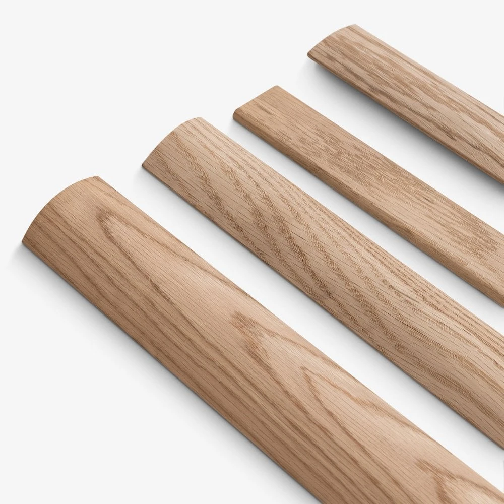 Liberty Floors 19mm Solid Oak Unfinished End Profile Door Bar (2.7m) 2 Liberty Floors 19mm Solid Oak Unfinished End Profile Door Bar (2.7m) - Image 2