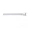 Leader 2.4m White Gloss Wrapped Chair Rail Moulding (120115)