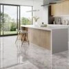 Liberty Floors Agios Cinzento - Lustre Stone 8mm High Gloss Laminate Flooring (225701)
