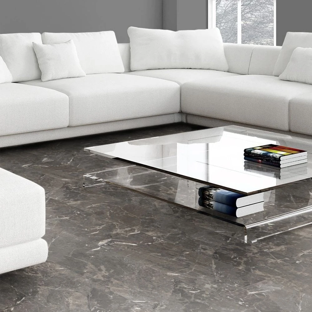 Liberty Floors Black Granite - Universo 8mm Laminate Flooring (263465) 1 Liberty Floors Black Granite - Universo 8mm Laminate Flooring (263465)