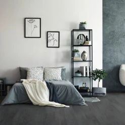 Liberty Floors Black Oak - Ocean 8mm Laminate Flooring (211085) -Flooring Materials black oak ocean 8mm laminate flooring 211085 p82432 189997 image