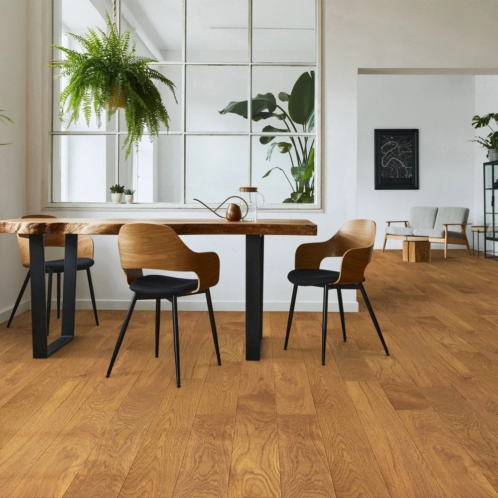 Liberty Floors Butterscotch Oak - Premier 14mm Engineered Real Wood Flooring (182141) 4 Liberty Floors Butterscotch Oak - Premier 14mm Engineered Real Wood Flooring (182141) - Image 4