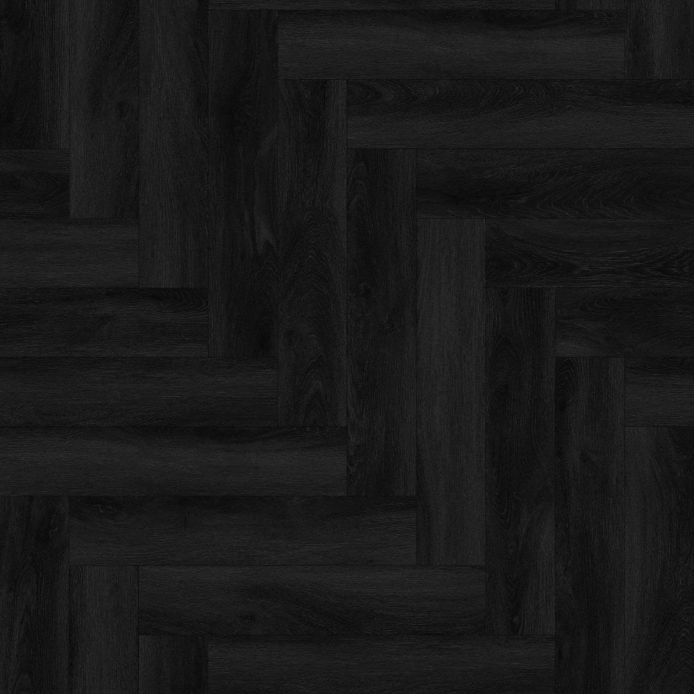 Liberty Floors Carbon Oak - Lifestyle SPC Herringbone 5.5mm Rigid Core Vinyl Flooring (305109) 2 Liberty Floors Carbon Oak - Lifestyle SPC Herringbone 5.5mm Rigid Core Vinyl Flooring (305109) - Image 2