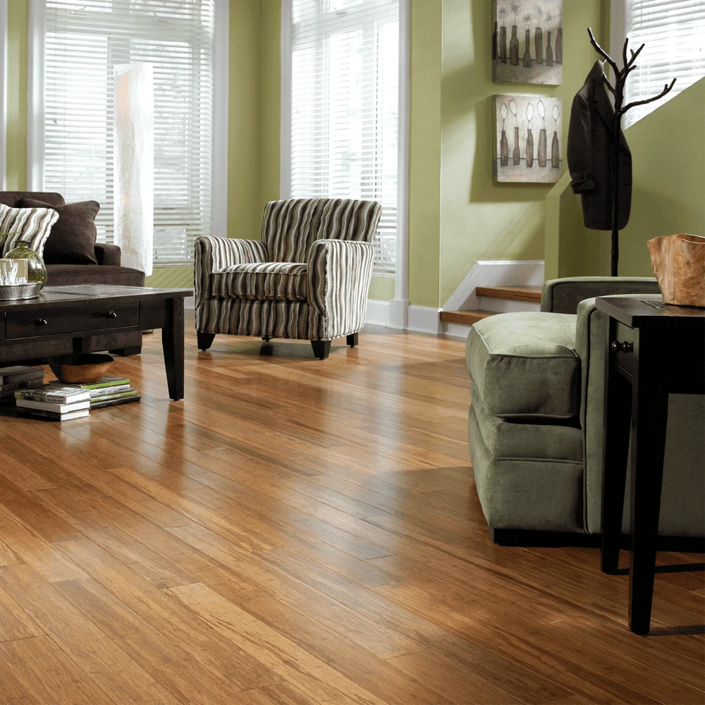 Liberty Floors Carbonised Strand Woven Bamboo - Classic 14mm Solid Real Wood Flooring (300829) 3 Liberty Floors Carbonised Strand Woven Bamboo - Classic 14mm Solid Real Wood Flooring (300829) - Image 3