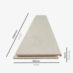 Liberty Floors Cashmere Oak 1-Strip - Manor 14mm Engineered Real Wood Flooring (221194) -Flooring Materials cashmere oak 1 strip manor 14mm engineered real wood flooring 221194 p87456 210383 image