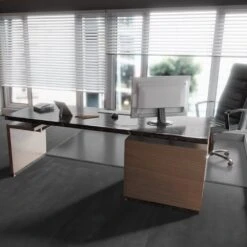 Liberty Floors Charcoal Grey - Lustre 8mm High Gloss Laminate Flooring (217056) -Flooring Materials charcoal grey lustre 8mm high gloss laminate flooring 217056 p84205 187688 image