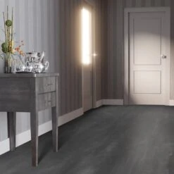 Liberty Floors Charcoal Grey - Lustre 8mm High Gloss Laminate Flooring (217056) -Flooring Materials charcoal grey lustre 8mm high gloss laminate flooring 217056 p84205 187690 image