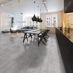 Liberty Floors Concrete Stone Grey - Universo 8mm Laminate Flooring (263469) -Flooring Materials concrete stone grey universo 8mm laminate flooring 263469 p113507 237111 image