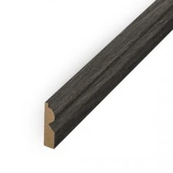 Leader Dark Grey Torus Laminate Skirting Board (2.4m) -Flooring Materials dark grey torus laminate skirting board 2 4m p84936 191897 image