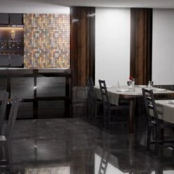 Liberty Floors Dark Pinto - Lustre Stone 8mm High Gloss Laminate Flooring (223767) -Flooring Materials dark pinto lustre stone 8mm high gloss laminate flooring 223767 p89997 207791 image