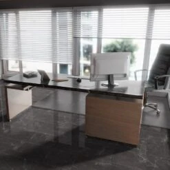 Liberty Floors Dark Pinto - Lustre Stone 8mm High Gloss Laminate Flooring (223767) -Flooring Materials dark pinto lustre stone 8mm high gloss laminate flooring 223767 p89997 207792 image