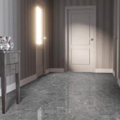 Liberty Floors Elounda Cinzento - Lustre Stone 8mm High Gloss Laminate Flooring (225708) -Flooring Materials elounda cinzento lustre stone 8mm high gloss laminate flooring 225708 p91938 208593 image