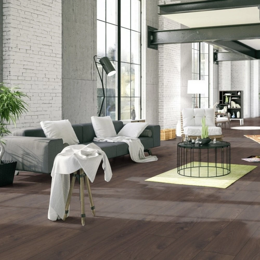 Swiss Krono Leysin Oak - Solid Chrome 12mm Laminate Flooring (218895) 3 Swiss Krono Leysin Oak - Solid Chrome 12mm Laminate Flooring (218895) - Image 3