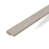 Leader Light Grey Laminate End Profile Door Bar (1m)