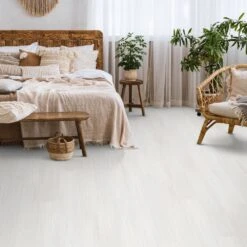 Liberty Floors Misty White - Impressive 6mm Rigid Core Vinyl Flooring (315580) -Flooring Materials misty white impressive 6mm rigid core vinyl flooring 315580 p119557 242917 image