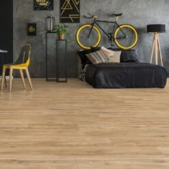 Kronotex Montmelo Nature Oak - Exquisite Plus 8mm Laminate Flooring (160208) -Flooring Materials montmelo nature oak exquisite plus 8mm laminate flooring 160208 p54197 185107 image