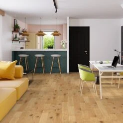 Liberty Floors Natural Oak Oiled - Premier 14mm Engineered Real Wood Flooring (188215) -Flooring Materials natural oak oiled premier 14mm engineered real wood flooring 188215 p73842 242853 image