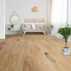 Liberty Floors Natural Oak - Premium Click 14mm Engineered Real Wood Flooring (190272) -Flooring Materials natural oak premium click 14mm engineered real wood flooring 190272 p74922 168896 image