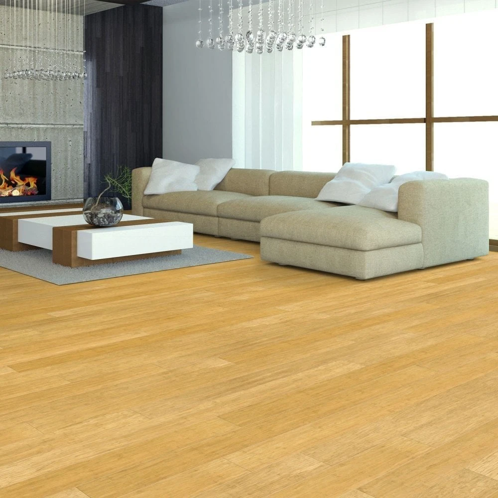 Liberty Floors Natural Strand Woven Bamboo - Classic 14mm Solid Real Wood Flooring (300841) 3 Liberty Floors Natural Strand Woven Bamboo - Classic 14mm Solid Real Wood Flooring (300841) - Image 3