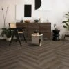 Liberty Floors New Forest Oak - Lifestyle SPC Herringbone 5.5mm Rigid Core Vinyl Flooring (307817)