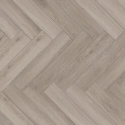 Kronotex Oak Silver - Herringbone 8mm Laminate Flooring (222940) -Flooring Materials oak silver herringbone 8mm laminate flooring 222940 p89187 204906 image