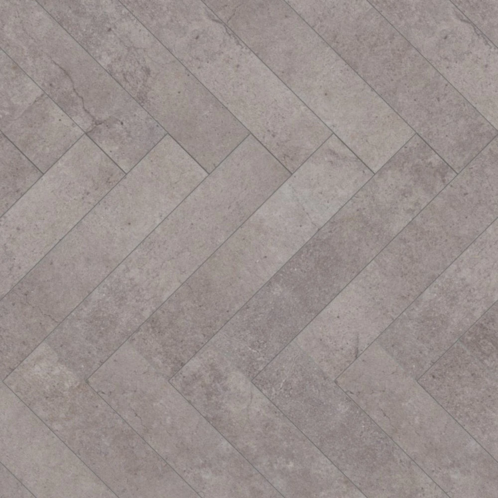 Kronotex Pesaro Cement - Herringbone 8mm Laminate Flooring (222942) 4 Kronotex Pesaro Cement - Herringbone 8mm Laminate Flooring (222942) - Image 4