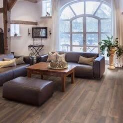 Kronotex Petterson Oak - Mega Plus Super-Wide 8mm Laminate Flooring (221385) -Flooring Materials petterson oak mega plus super wide 8mm laminate flooring 221385 p87647 203211 image