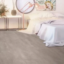 Liberty Floors Smokey Grey - Lustre 8mm High Gloss Laminate Flooring (217058) -Flooring Materials smokey grey lustre 8mm high gloss laminate flooring 217058 p84207 187684 image