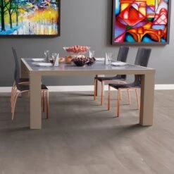 Liberty Floors Smokey Grey - Lustre 8mm High Gloss Laminate Flooring (217058) -Flooring Materials smokey grey lustre 8mm high gloss laminate flooring 217058 p84207 187687 image