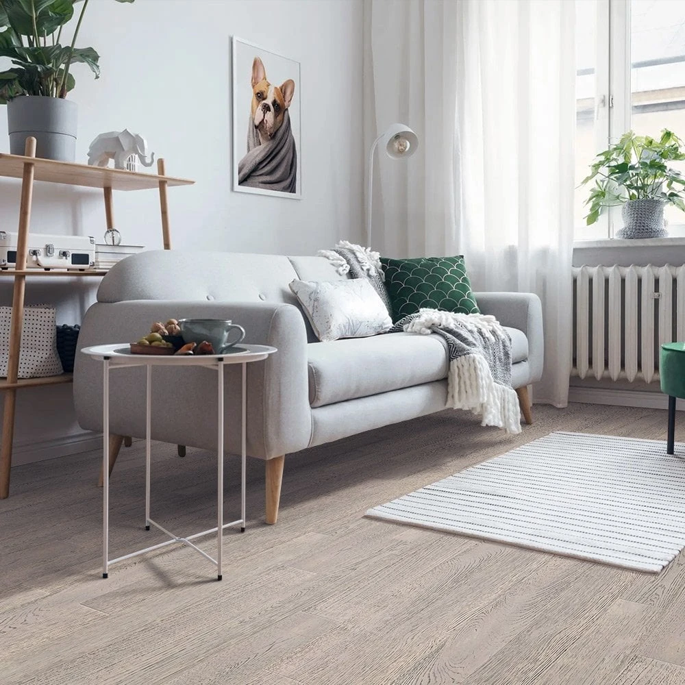 Liberty Floors Stone Grey - Classic 10mm Engineered Real Wood Flooring (223755) 1 Liberty Floors Stone Grey - Classic 10mm Engineered Real Wood Flooring (223755)