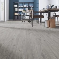 Kronotex Timeless Grey Oak - Robusto Villa 12mm Laminate Flooring (217736) -Flooring Materials timeless grey oak robusto villa 12mm laminate flooring 217736 p84818 191232 image