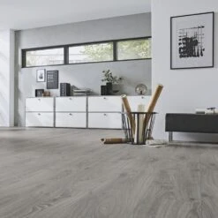 Kronotex Timeless Grey Oak - Robusto Villa 12mm Laminate Flooring (217736) -Flooring Materials timeless grey oak robusto villa 12mm laminate flooring 217736 p84818 191233 image