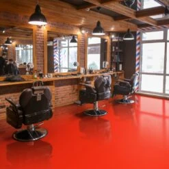 Liberty Floors Traffic Red - Lustre Flawless 8mm High Gloss Laminate Flooring (249742) -Flooring Materials traffic red lustre flawless 8mm high gloss laminate flooring 249742 p108416 236201 image